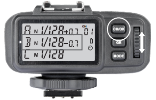 Gruppen-LEISTUNG / FEC-Einstellungen