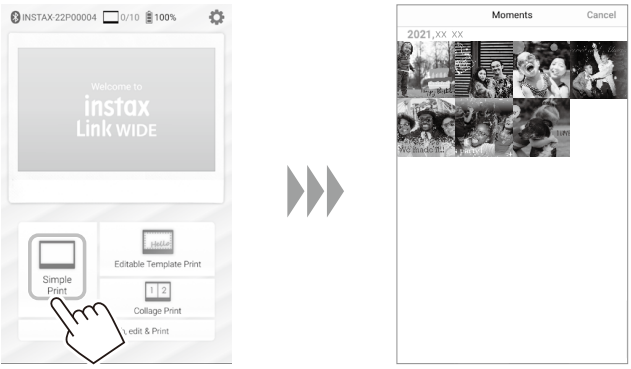 Selecione uma imagem que voc&ecirc; deseja imprimir