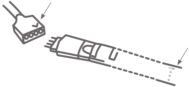 Usakinishaji - Kuunganisha ukanda wa LED