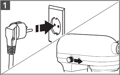 Aralashtirish - 1-qadam