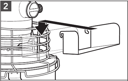 Quyish jo'mragini joylashtiring