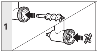 ASAMBLAREA ALIMENTELOR METALICE - Pasul 1