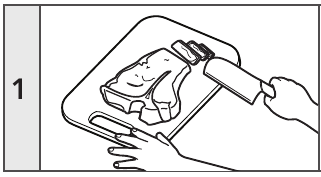 Tăiați alimentele &icirc;n f&acirc;șii mici