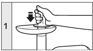 UTILIZAREA ACCESORIULUI PENTRU UMFLAT C&Acirc;RNAȚI - Pasul 1