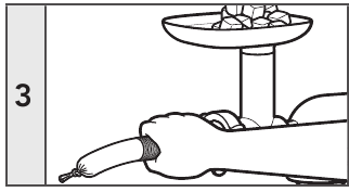 UTILIZAREA ACCESORIULUI PENTRU UMFLAT C&Acirc;RNAȚI - Pasul 3