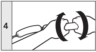 UTILIZAREA ACCESORIULUI PENTRU UMFLAT C&Acirc;RNAȚI - Pasul 4