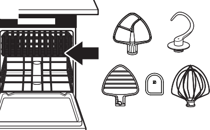 Priežiūra ir valymas - 2 žingsnis - Saugios dalys
