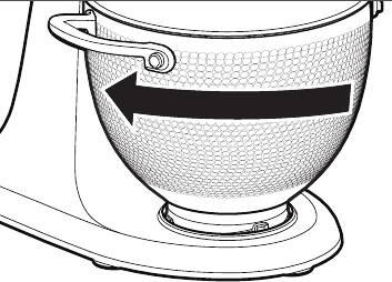 Gaminio surinkimas - 3 žingsnis - Uždėkite dubenį