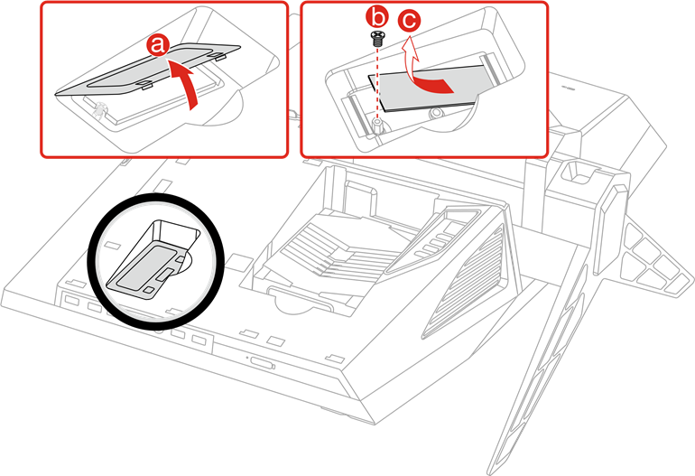 Pembongkaran. Mengganti atau meningkatkan perangkat keras - Langkah 4