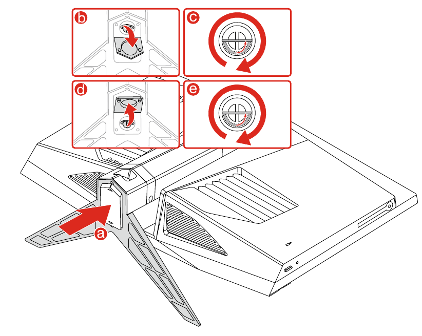 Memasang dasar penyangga