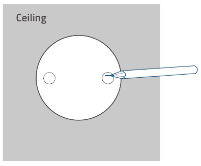 Montage de la cam&eacute;ra d'int&eacute;rieur - &Eacute;tape 1