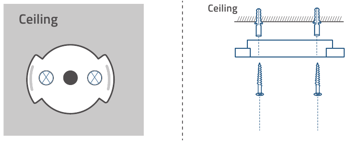 Montage de la cam&eacute;ra d'int&eacute;rieur - &Eacute;tape 3
