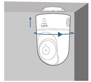 Montage de la cam&eacute;ra d'int&eacute;rieur - &Eacute;tape 4