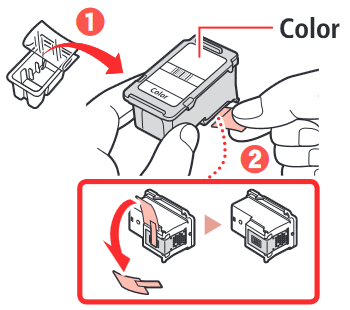 FINE kartridjlarini o'rnatish - 2-qadam