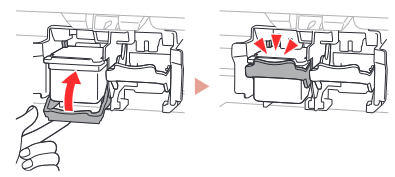 FINE kartridjlarini o'rnatish - 3-qadam