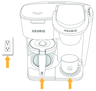 Preden pripravite kavo - 1. korak