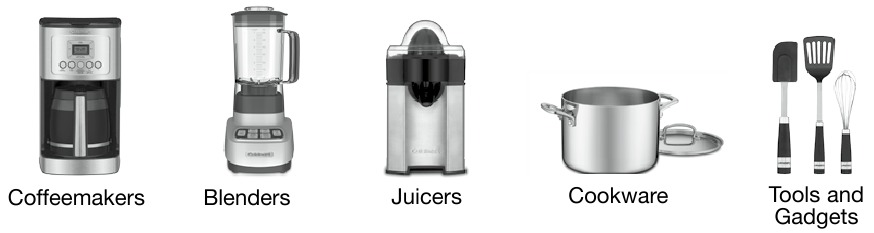 Assortment of top quality products