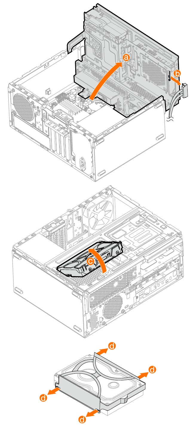 Mengganti atau meningkatkan perangkat keras - Langkah 3