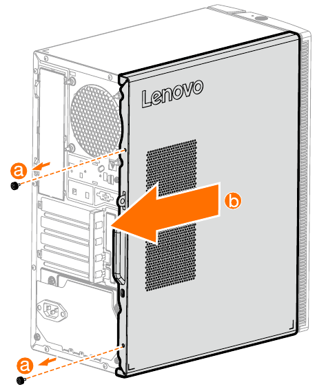 Mengganti atau meningkatkan perangkat keras - Langkah 1