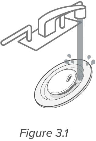 Remove and rinse the water tank cover.