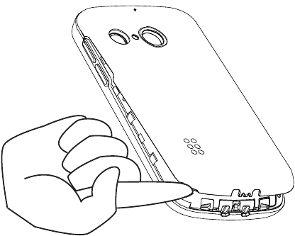 Odstr&aacute;ňte kryt bat&eacute;rie