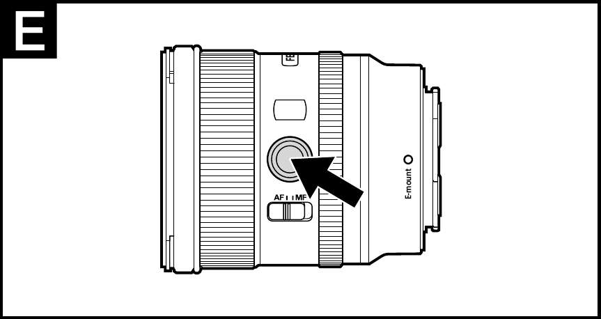 Использование кнопок удержания фокусировки