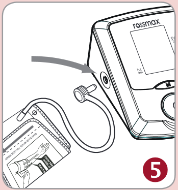 Aplik&aacute;cia manžety - Krok 5