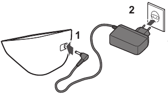 Menggunakan Adaptor AC