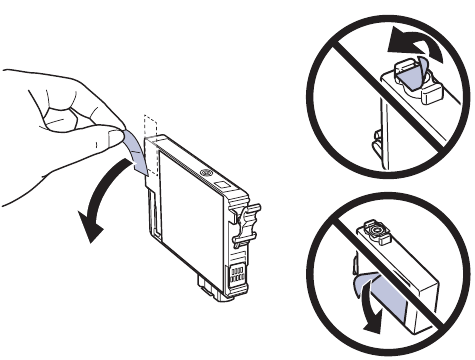 Install ink cartridges - Step 3 