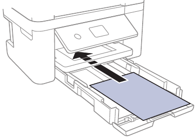 Load paper - Step 3 - Insert paper