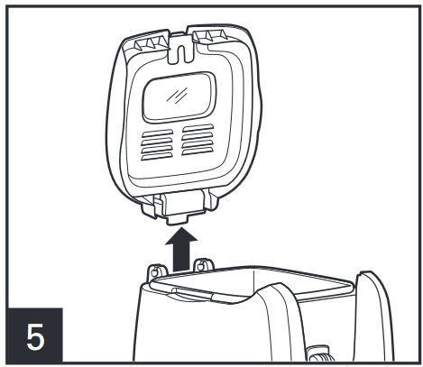 Reng&oslash;ring af din friturekoger - Trin 5