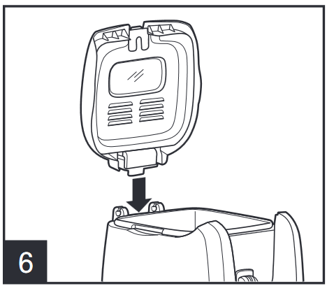 Reng&oslash;ring af din friturekoger - Trin 6