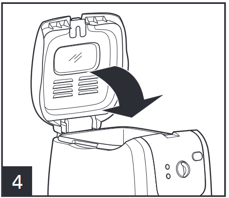 Friturestegning - Trin 4