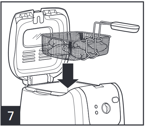 Friturestegning - Trin 7