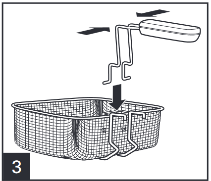 S&aring;dan samles frituregryden - Trin 3
