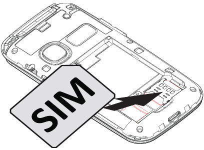 Inserir cart&atilde;o SIM