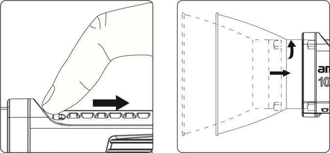 Instalace a demont&aacute;ž 55&deg; reflektoru