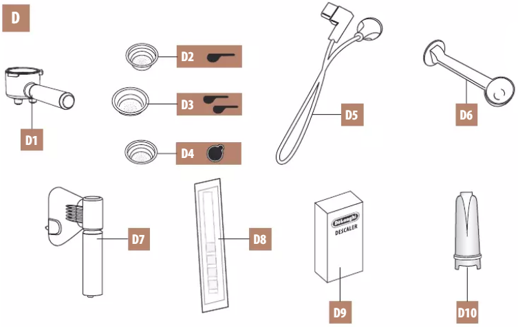 Description of accessories