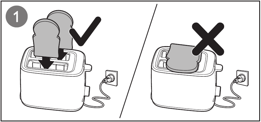 Leiv&auml;n paahtaminen, uudelleenl&auml;mmitys tai sulatus - Vaihe 1