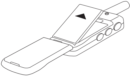 Inserting the battery pack