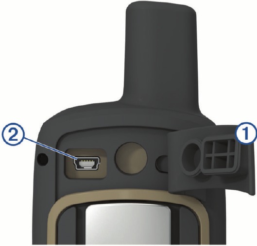 Hava koruma kapağını mini-USB portundan yukarı &ccedil;ekin