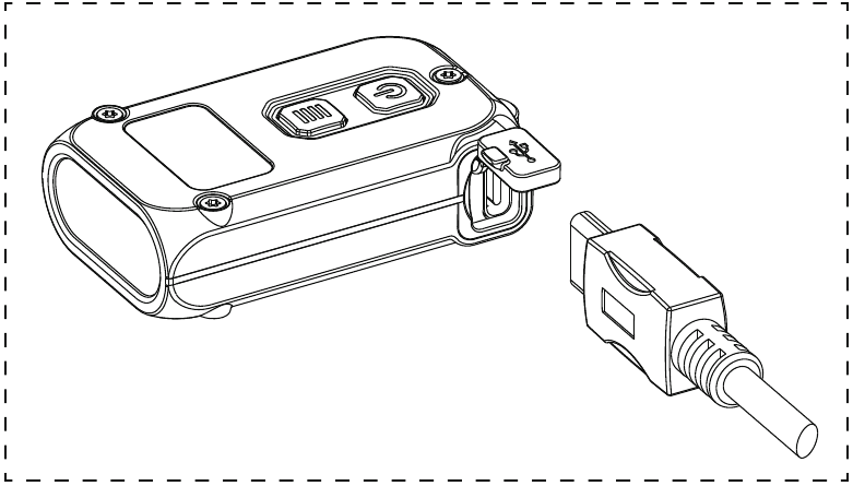 Collegamento all'alimentazione esterna