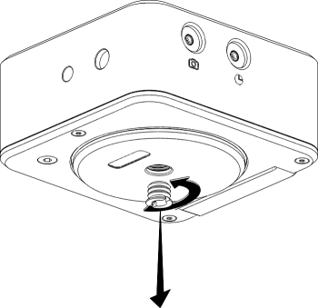 Desconecta el buje reductor de 3/8