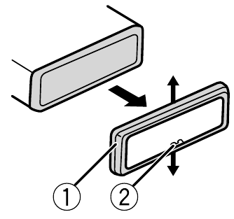 Įrenginio i&scaron;ėmimas - 1 žingsnis