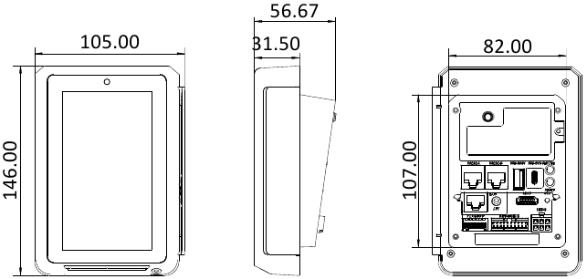 Găuri de degajare și dimensiuni