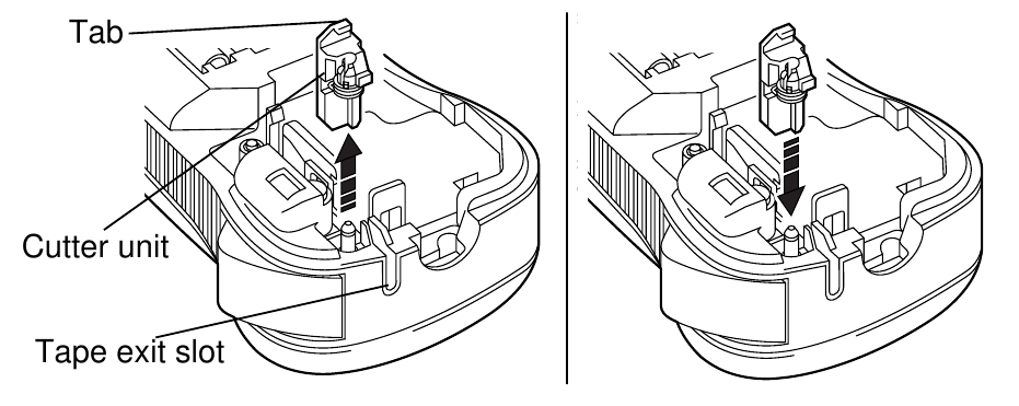 Kesici &uuml;nitesini değiştirme