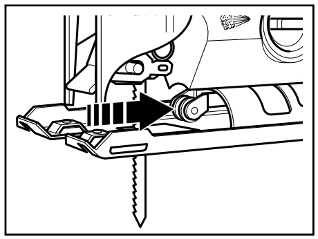 BLADE SUPPORT ROLLER - Step 2