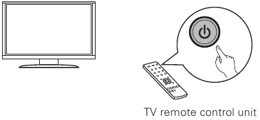 Configuraci&oacute;n conectando a la TV - Paso 5 - Encendiendo el TV