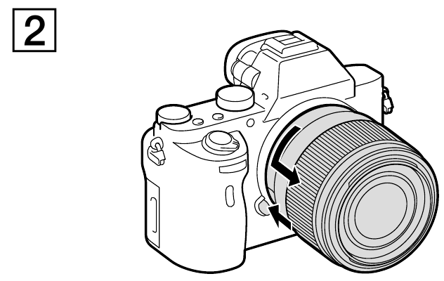 Снятие объектива