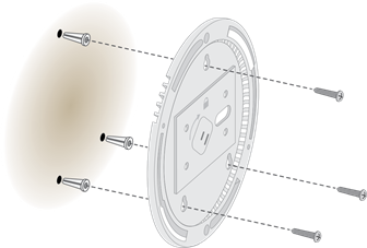 Montar el AP en una pared - Paso 1